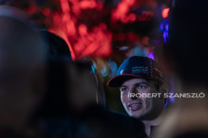 Max Verstappen of Netherland and Oracle Red Bull Racing driver gives an interview before the practice session at Formula 1 Heineken Silver Las Vegas Grand Prix on Nov 16, 2023 in Las Vegas, USA.
